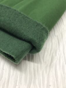 Şardonlu 3 İplik Kumaş - Yeşil, Parça 105x180 cm