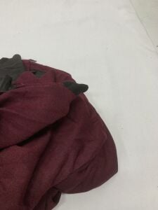 Ecrin Kumaş Kışlık Penye, Parça 115x165 cm Bordo Renk