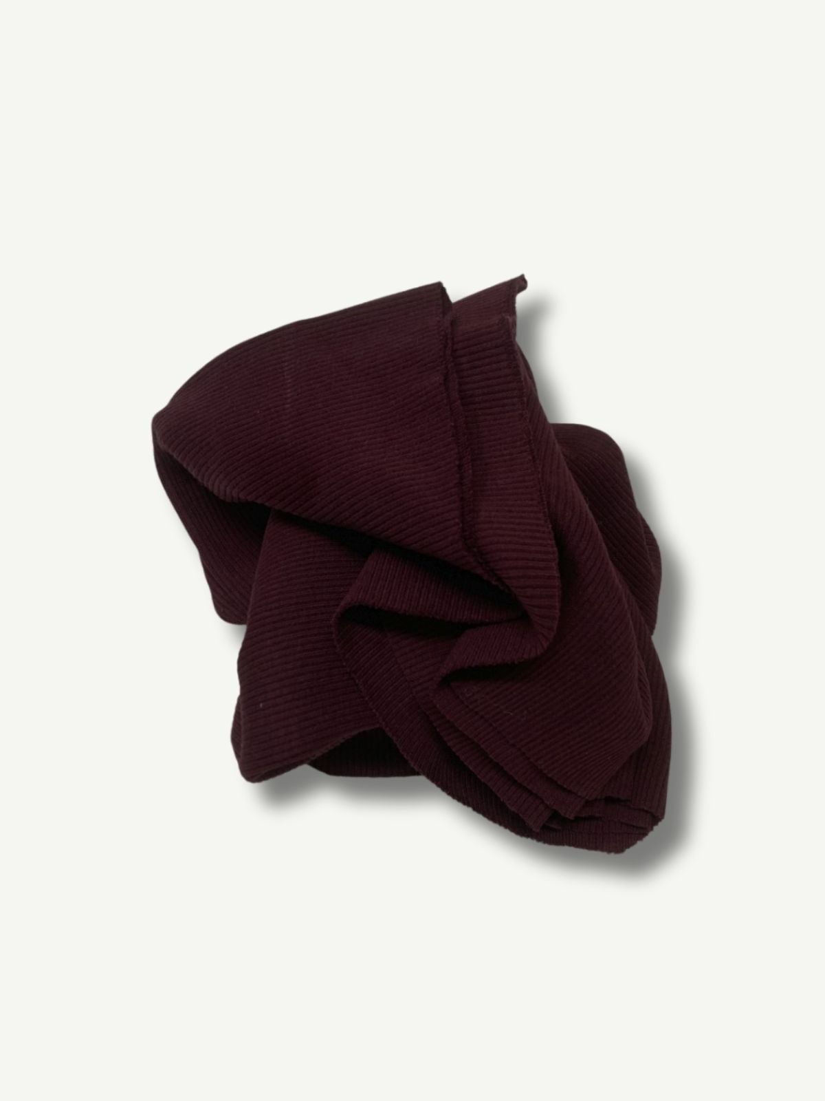 Ribana Fitilli Kumaş, Parça 25x110 cm - Bordo