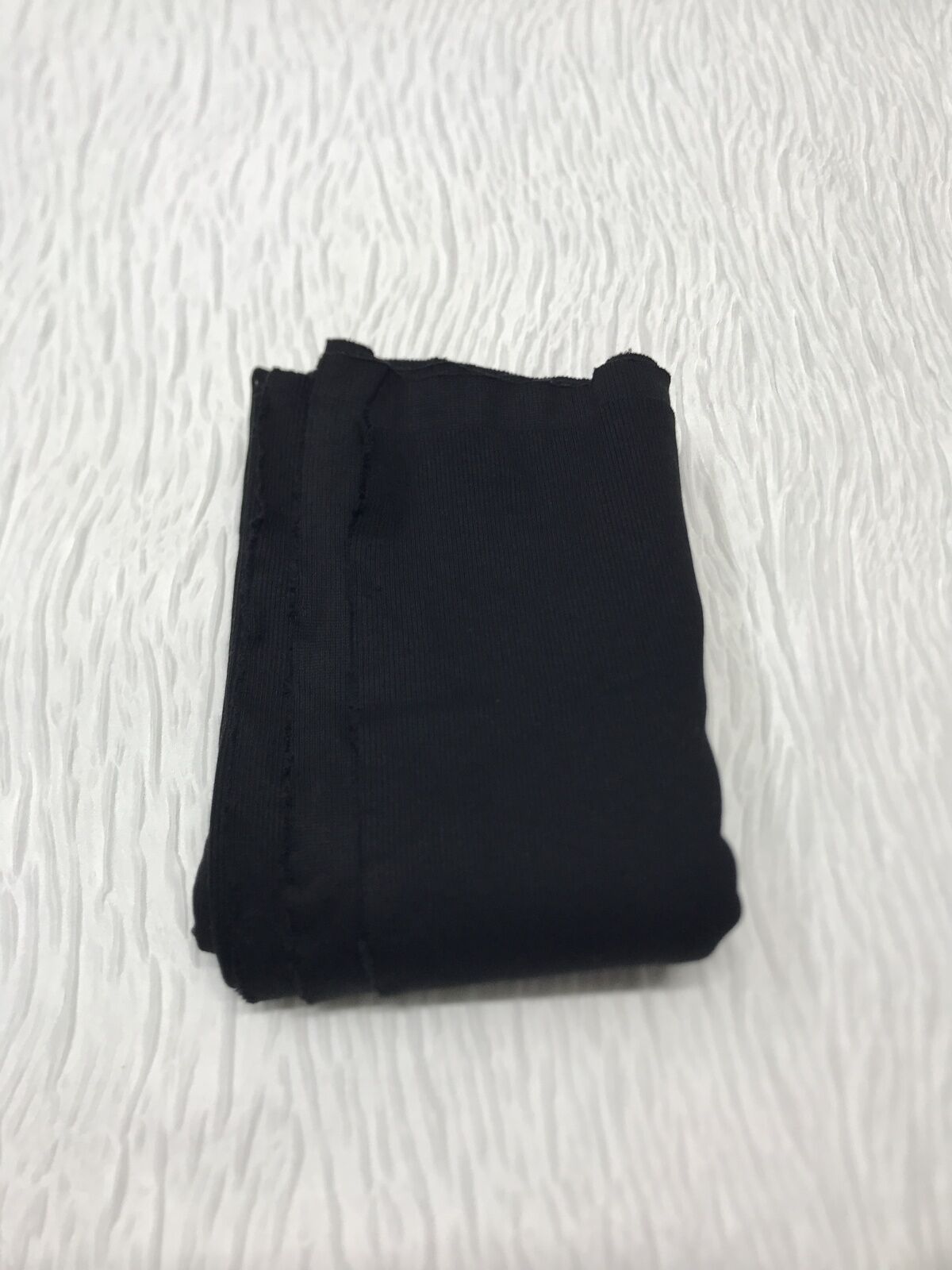 Ribana Fitilli Kumaş Siyah – Parça 95x130 cm