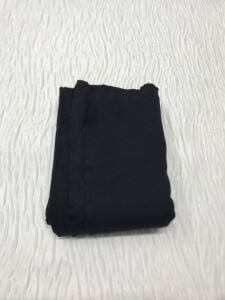 Ribana Fitilli Kumaş Siyah – Parça 95x130 cm