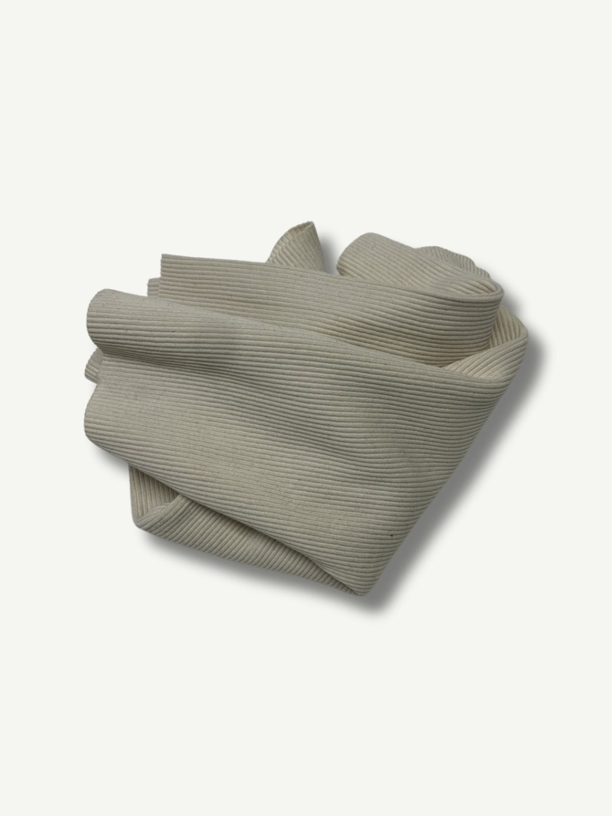 Ribana Fitilli Kumaş, Parça 20x120 cm - Krem Rengi
