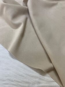 Bej Penye İnterlok Kumaşı - Bebek Penyesi