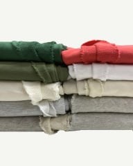 3 İplik Penye Kumaş Seti, Boyları 100-120 cm arası 10 adet