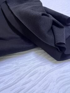 Diz Yapmaz 2 İplik, Parça 80x180 cm - Siyah