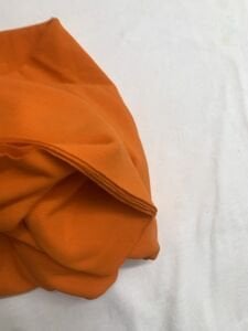 Turuncu Lakost Kumaş, Parça 90x240 cm