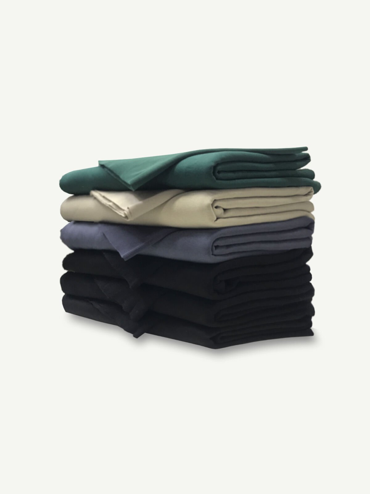 Ribanalı Şardonlu 3 İplik Kumaş Seti, Boyları 100-115 cm arası 6 adet