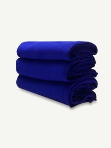 İnce Kaşkorse Esnek Kumaş Seti, Boyları 5-8-8,5 metre 3 adet Saks Mavisi