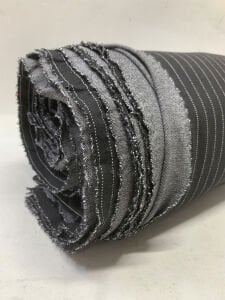 Çizgili Çelik Penye Kumaş Seti, Boyları 8 metre 1 adet