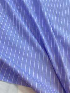 Çizgili Poplin Kumaş