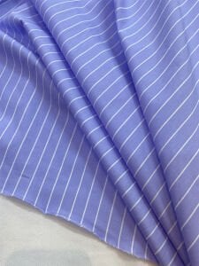 Çizgili Poplin Kumaş