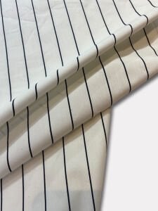Çizgili Poplin Kumaş