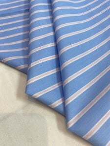 Çizgili Poplin Kumaş