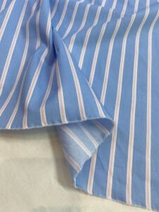Çizgili Poplin Kumaş