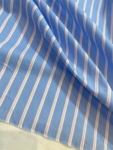 Çizgili Poplin Kumaş
