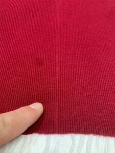 Waffle Penye Kumaş Seti, Boyu 15 metre 1 adet Bordo