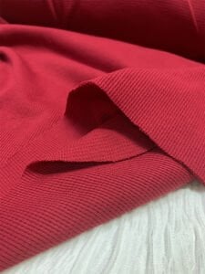 Waffle Penye Kumaş Seti, Boyu 15 metre 1 adet Bordo