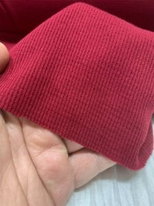 Waffle Penye Kumaş Seti, Boyu 15 metre 1 adet Bordo