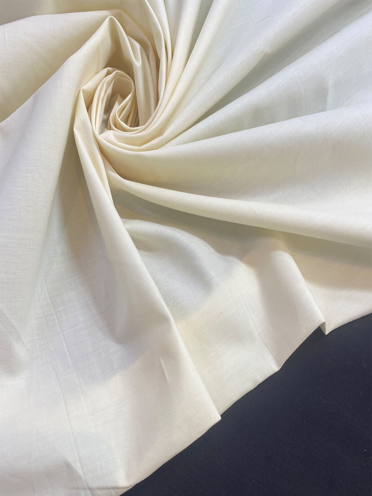 Poplin Kumaş Tereyağı Sarısı