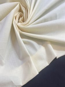 Poplin Kumaş Tereyağı Sarısı
