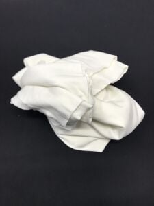 İnce Ribana Kumaş Ekru - Parça 120x180 cm