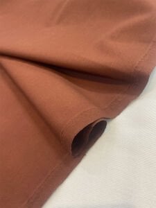 Poplin Kumaş Açık Kahve