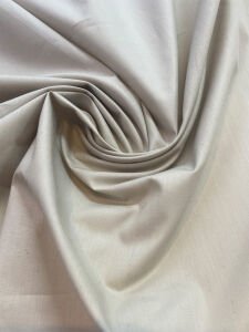 Poplin Kumaş Bej Gri