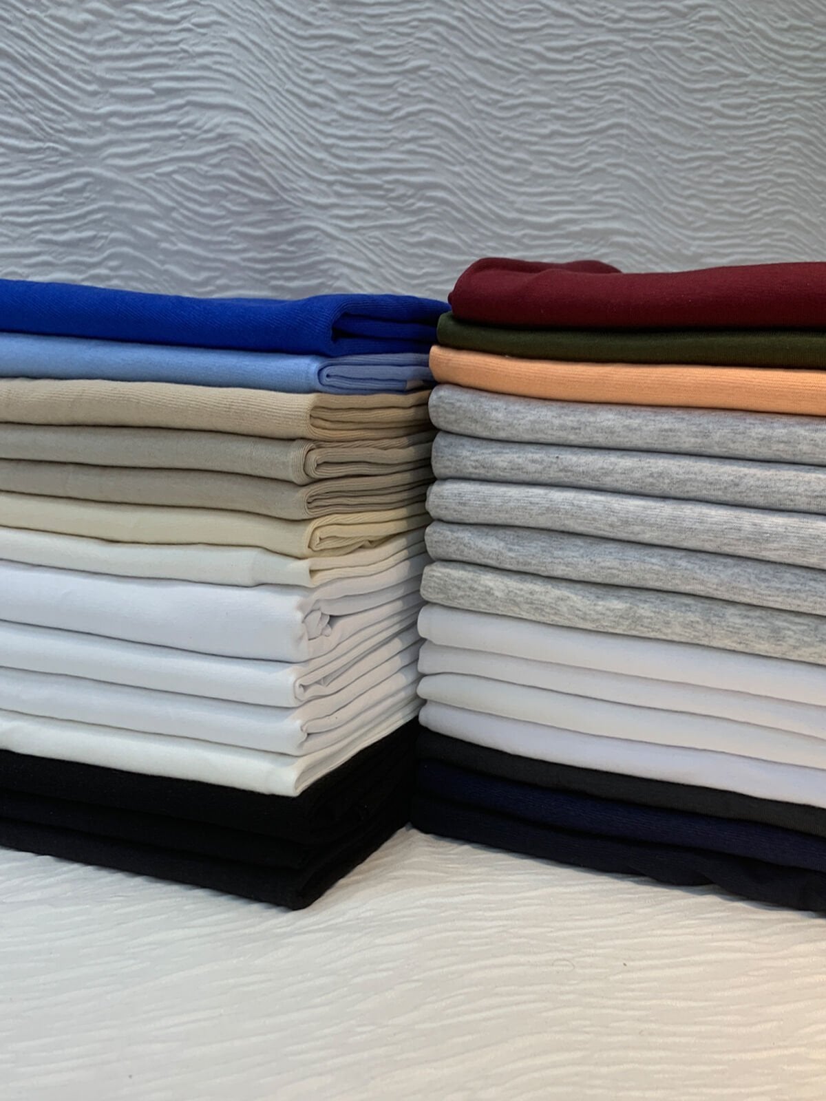 14,70 kg, İnce Ribana Esnek Kumaş Seti, Boyları 80-110 cm arası 29 adet