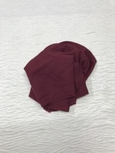 Dabıl Krep Kumaş, Parça 75x150 cm - Bordo