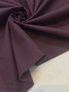 Poplin Kumaş Koyu Vişne Çürüğü