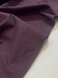 Poplin Kumaş Koyu Vişne Çürüğü