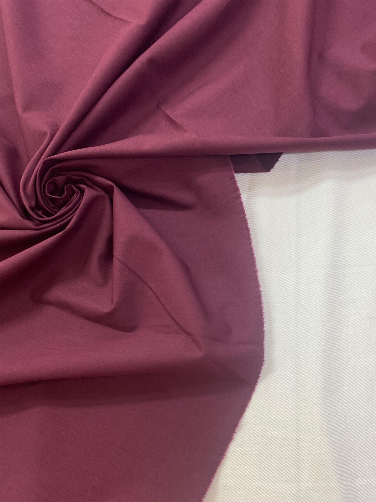 Poplin Kumaş Mürdüm