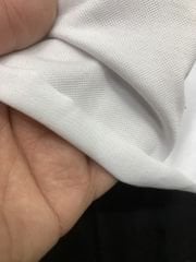Beyaz Pamuk Polyester Lakost Kumaş, Parça 80x170 cm