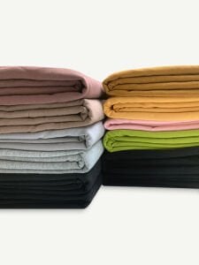 Diz Yapmaz 2 İplik Kumaş Seti, Boyları 80-90 cm arası 12 adet