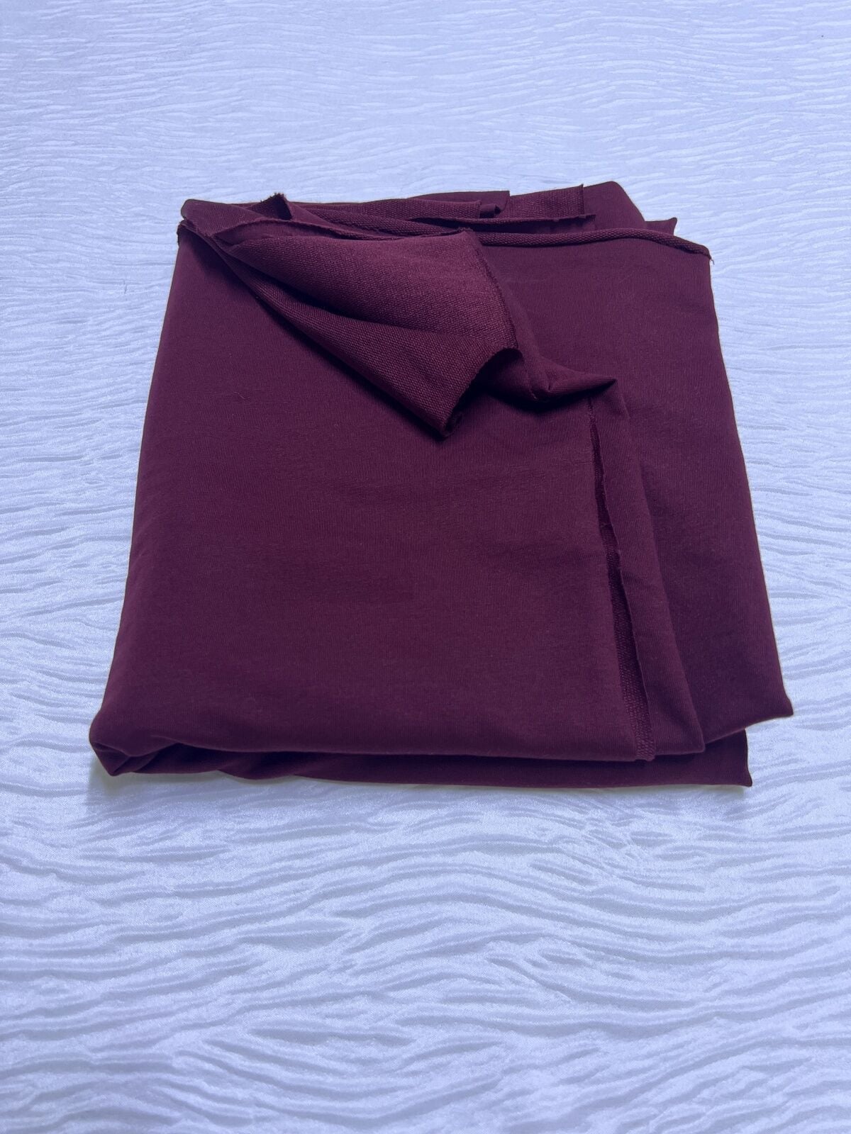 Diz Yapmaz 2 İplik, Parça 120x180 cm - Bordo