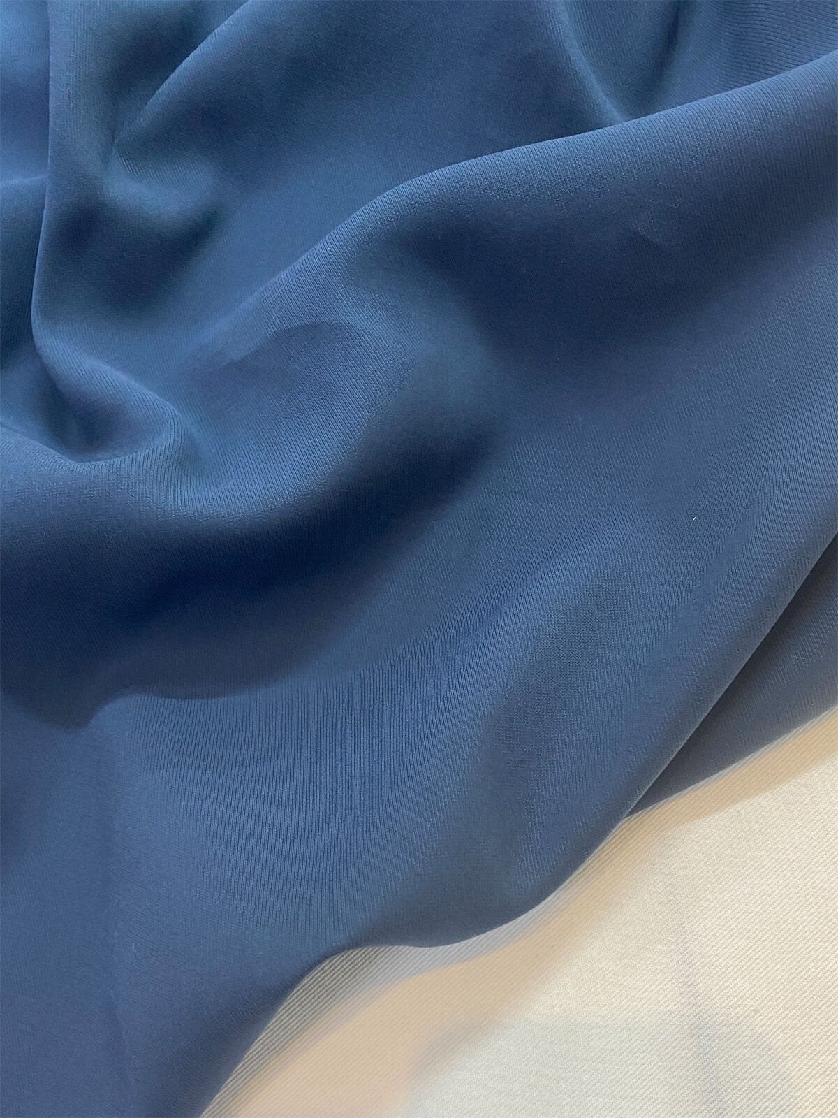 Tensel Kumaş Dökümlü - Açık Lacivert