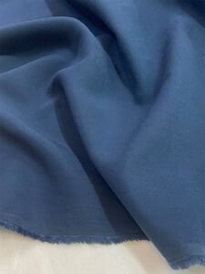 Tensel Kumaş Dökümlü - Açık Lacivert