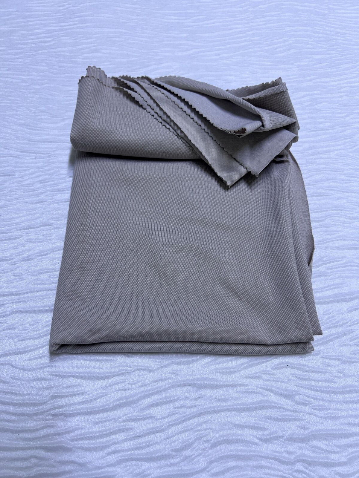 Pamuk Polyester Lakost Kumaş, Parça 80x160 cm - Bej