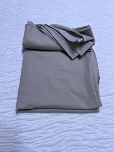 Pamuk Polyester Lakost Kumaş, Parça 80x160 cm - Bej