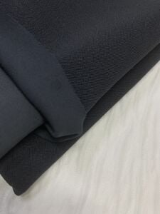 Scuba Pike Kumaş, Parça 150x160 cm Siyah