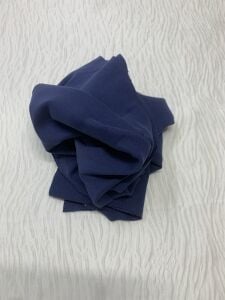 İnce Ribana Kumaş - Parça 40x180 cm - Lacivert