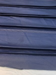 Açık Lacivert Saten Piliseli Kumaş - 20 cm Pilise Aralığı