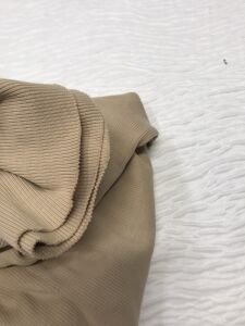 Ribana Fitilli Kumaş, Parça 65x130 cm - Sütlü Kahve