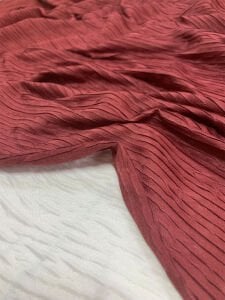 Bordo Penye Piliseli Kumaş