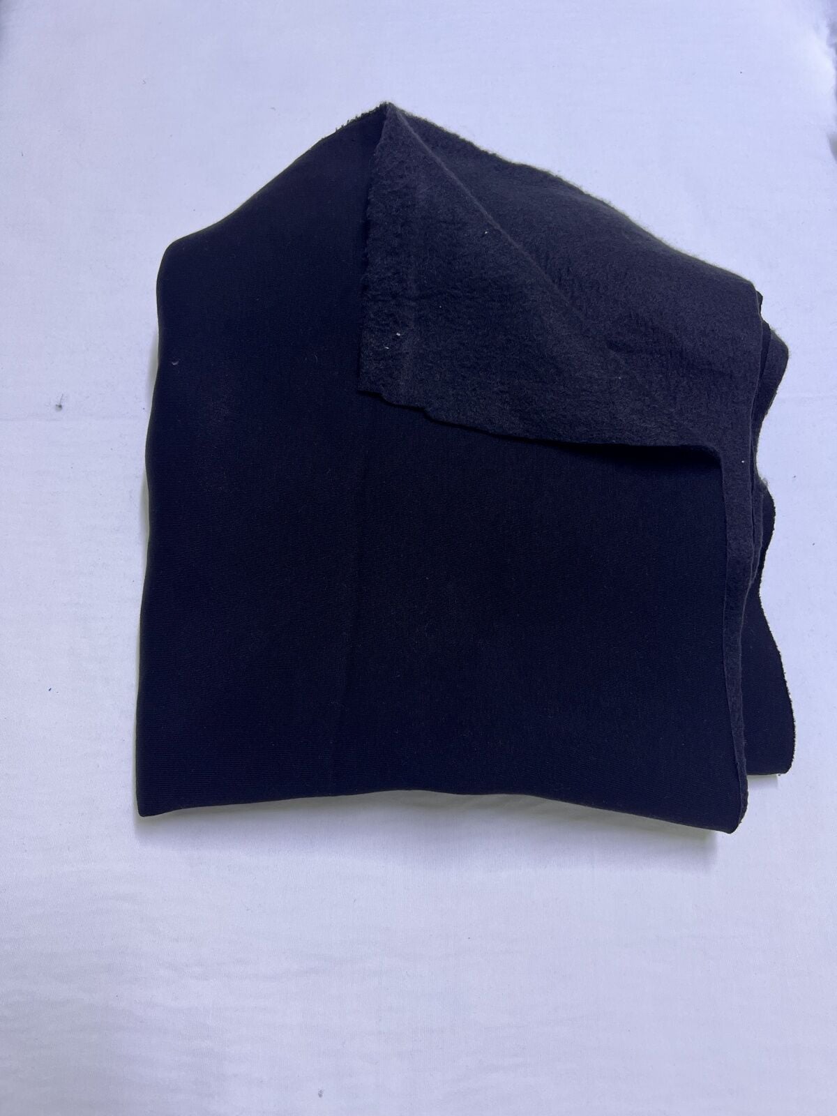 Şardonlu 3 İplik Kumaş, Parça 60x180 cm - Siyah