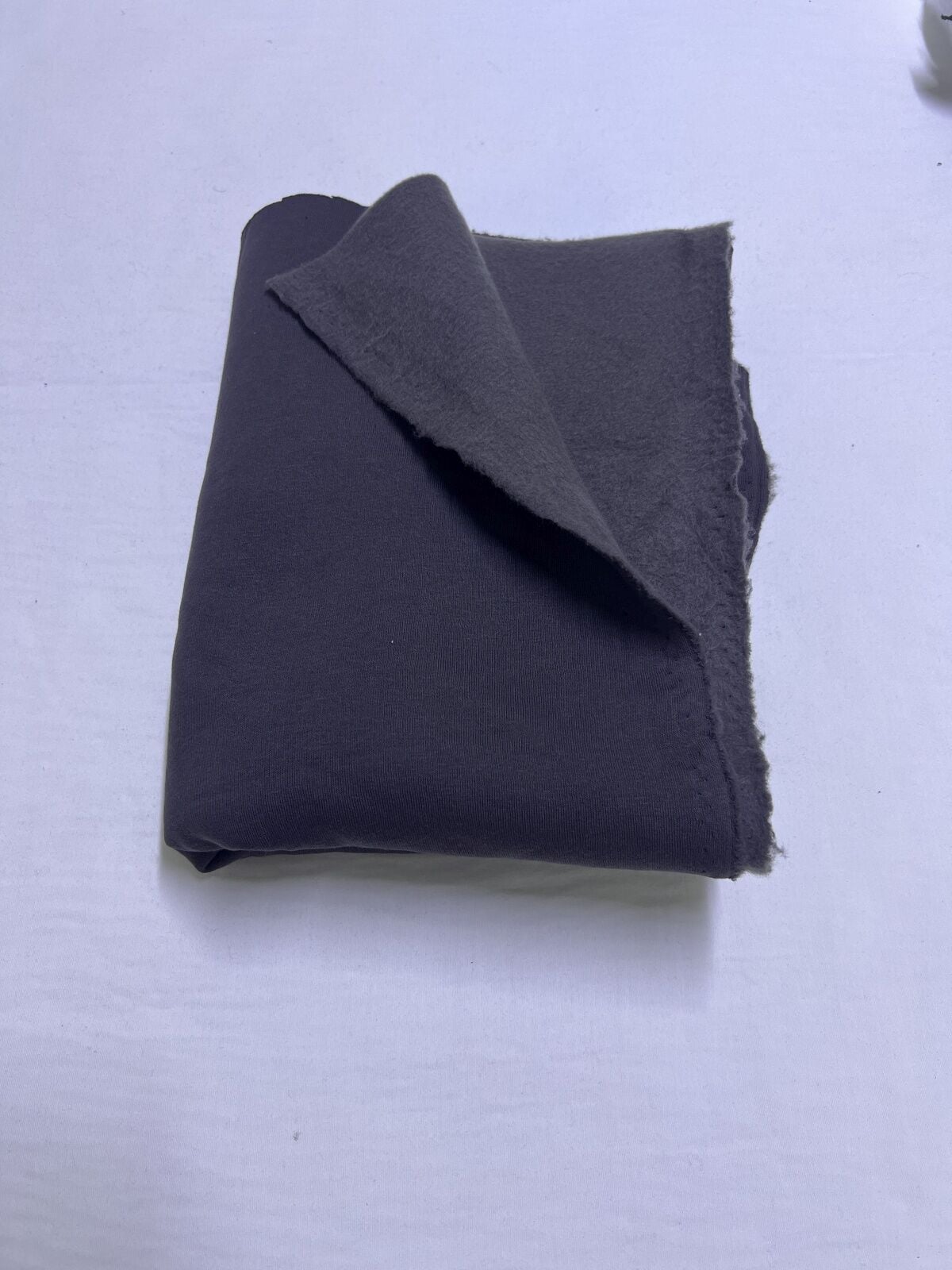Şardonlu 3 İplik Kumaş, Parça 60x180 cm - Füme