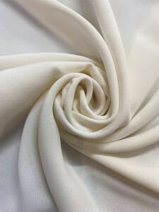 Krem Rengi Krep Kumaş