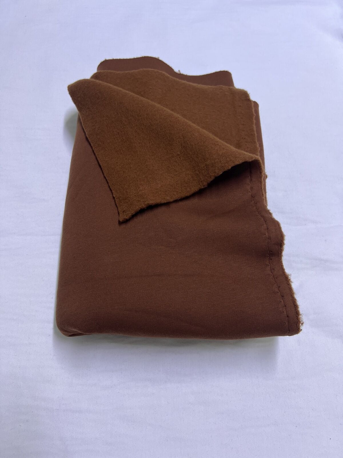 Şardonlu 3 İplik Kumaş, Parça 65x180 cm - Kiremit