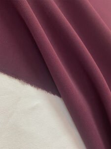 Bordo Krep Kumaş