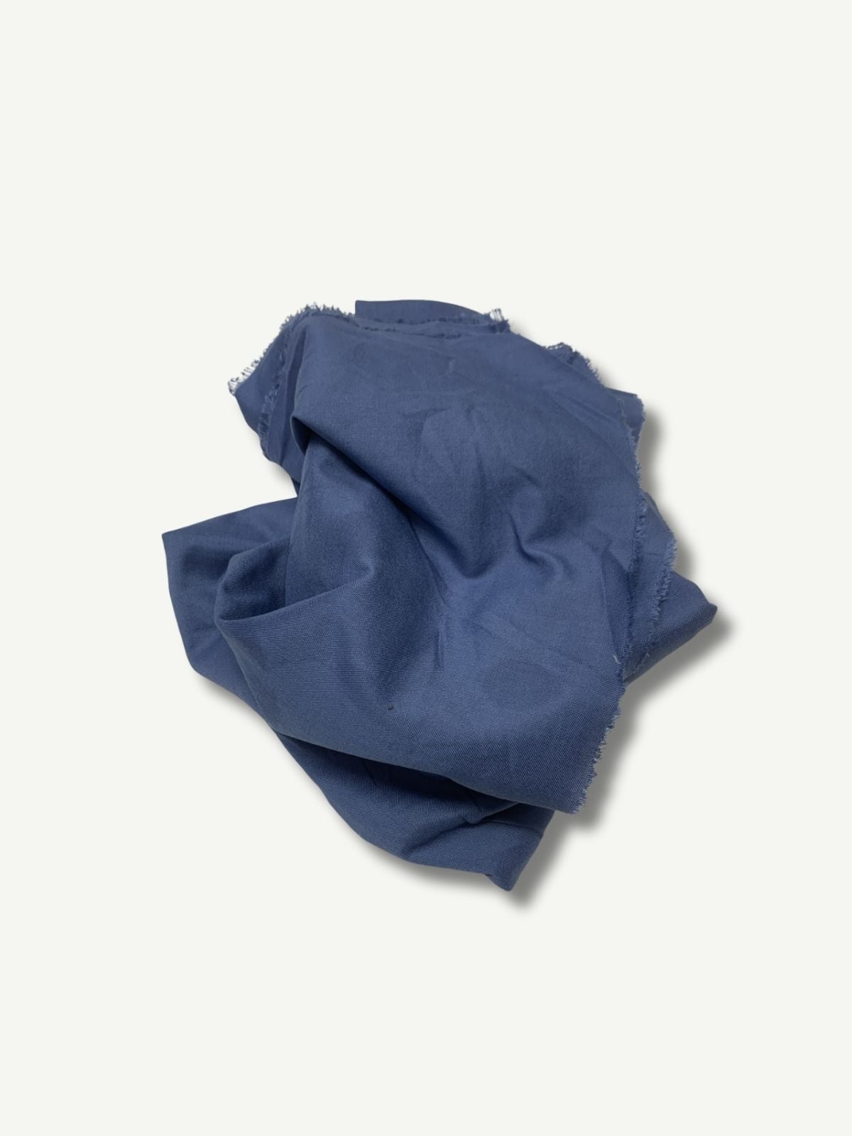 İndigo Orta Kalın Ham Keten Kumaş, Parça 140x150 cm